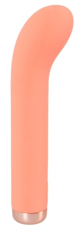 Peachy Mini G-Spot Wibrator USB, silikonowy, pomarańczowy, 16,5 cm Peachy