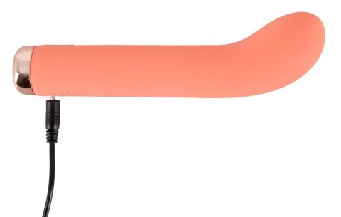 Peachy Mini G-Spot Wibrator USB, silikonowy, pomarańczowy, 16,5 cm Peachy