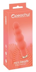 Peachy Mini Wibrator Koralikowy 10 Trybow Wibracji Pomarańczowy 16,5 cm Peachy