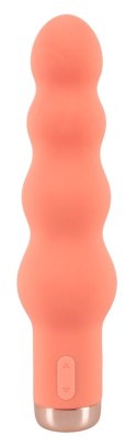 Peachy Mini Wibrator Koralikowy 10 Trybow Wibracji Pomarańczowy 16,5 cm Peachy