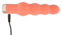 Peachy Mini Wibrator Koralikowy 10 Trybow Wibracji Pomarańczowy 16,5 cm Peachy