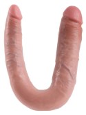 Pipedream King Cock Model 43 cm Podwojny, Jasny Kolor, PVC King Cock