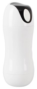 Stroker Model Dual White - System Ssania i Wibracji, 21 cm Stroker
