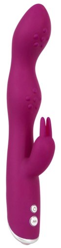 Sweet Smile Rabbit Violet system podwojnej stymulacji A&G, 23,6 cm Sweet Smile