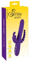 Sweet Smile Thrusting Pearl Triple - wielofunkcyjny model silikonowy USB 26 cm Sweet Smile