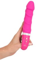 Sweet Smile Wibrator Warming Soft rożowy z funkcją grzania 22,8 cm Sweet Smile