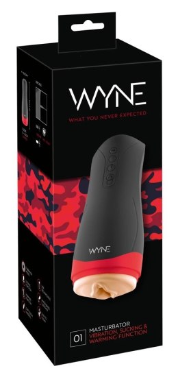 WYNE Model 01 z funkcją podgrzewania - kompaktowa maszyna intymna WYNE
