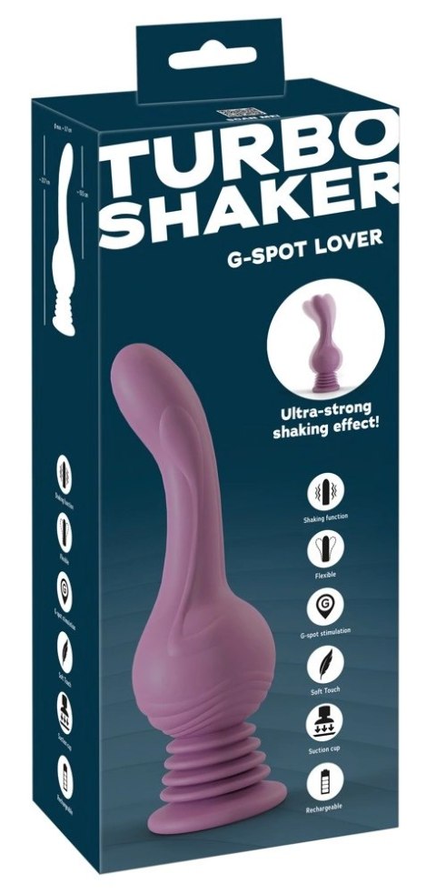 You2Toys Turbo Shaker G-Spot Lover - silikonowy model z mocnymi wibracjami You2Toys