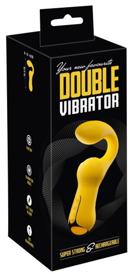 Your New Favorite Dynamiczny Wibrator Podwojny Żołty 18,4 cm USB Your new favourite