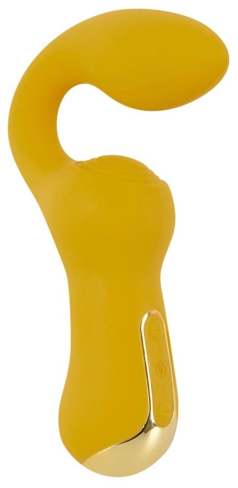 Your New Favorite Dynamiczny Wibrator Podwojny Żołty 18,4 cm USB Your new favourite