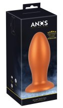 ANOS Big Plug 16 cm z przyssawką, silikonowy, pomarańczowy ANOS
