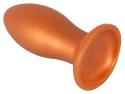 ANOS Big Plug 16 cm z przyssawką, silikonowy, pomarańczowy ANOS