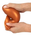 ANOS Big Plug 16 cm z przyssawką, silikonowy, pomarańczowy ANOS