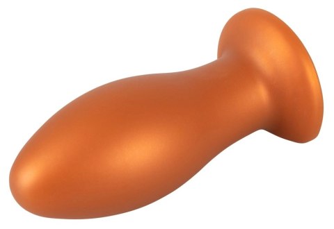 ANOS Wtyczka Stożkowa z Przyssawką XL 16 cm Pomarańczowa Silikon ANOS