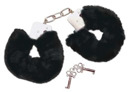 Bad Kitty Kajdanki z Pluszową Osłoną Czarny 28 cm Bad Kitty