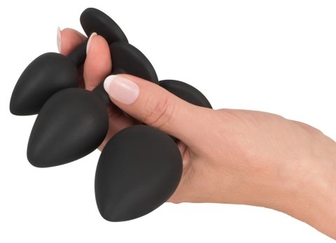 Black Velvets Zestaw 4w1 z prysznicem i 3 aplikatorami, czarny Black Velvets
