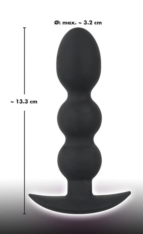 Black Velvets model 145g czarny - koraliki z podstawką silikonowe Black Velvets