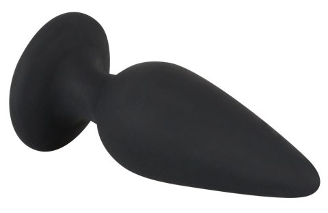Black Velvets stożkowy korek anatomiczny średni 8,9cm czarny ciężki Black Velvets