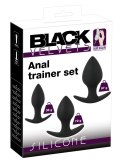 Black Velvets zestaw 3 elementy do treningu mięśni w kolorze czarnym Black Velvets
