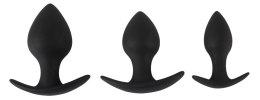 Black Velvets zestaw 3 elementy do treningu mięśni w kolorze czarnym Black Velvets