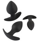 Black Velvets zestaw 3 elementy do treningu mięśni w kolorze czarnym Black Velvets
