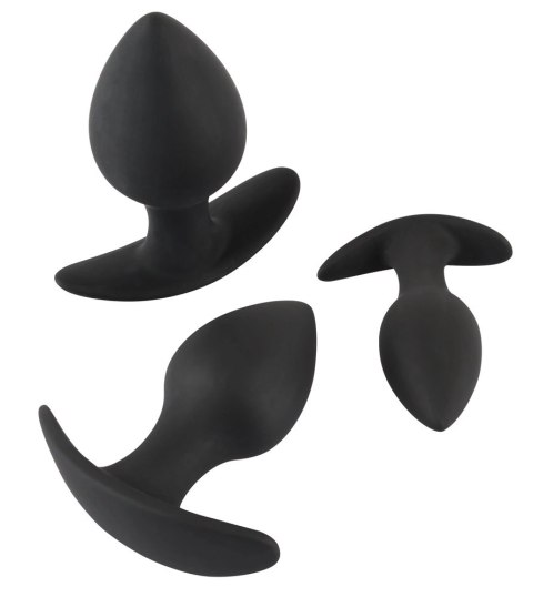 Black Velvets zestaw 3 elementy do treningu mięśni w kolorze czarnym Black Velvets
