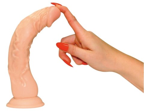 EUROPEAN LOVER model 23 cm z przyssawką - elastyczny anatomiczny kształt European Lover