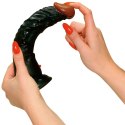 European Lover czarne 23 cm model z przyssawką PVC European Lover