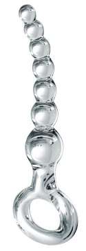 Icicles Szklany Łańcuszek Kulisty z Uchwytem 20,5cm Przezroczysty Icicles