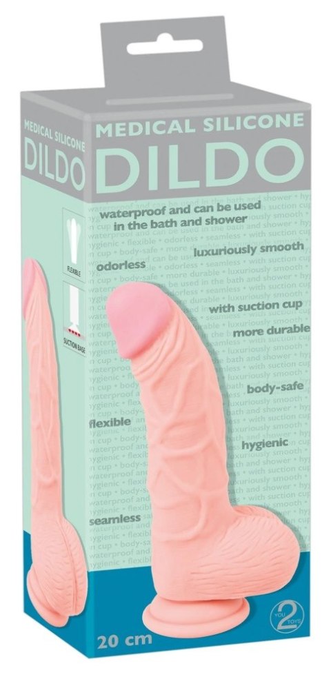 Medical Silicone Model 20cm - Anatomiczny kształt, medyczny silikon Medical Silicone