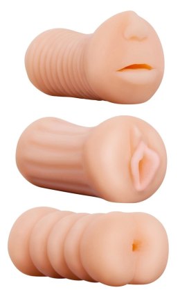NMC Zestaw 3 urządzeń intymnych Classic Mix TPR 11 cm elastyczne NMC