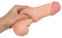 Nature Skin 2w1 - model anatomiczny z otworem, długość 21 cm, TPE Nature Skin