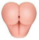 Nature Skin 2w1 - model anatomiczny z otworem, długość 21 cm, TPE Nature Skin