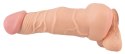 Nature Skin 2w1 - model anatomiczny z otworem, długość 21 cm, TPE Nature Skin