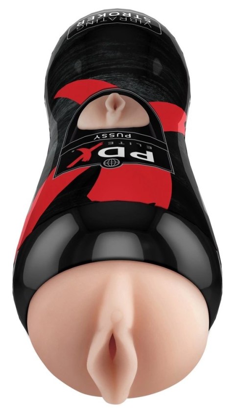 PDX Elite Vibrating Intimate System model z wymiennym rękawem 17,5 cm PDX