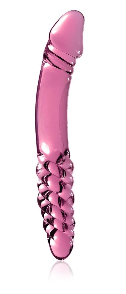 Pipedream Icicles model 24 - szklany masażer dwustronny 23 cm Icicles