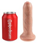 Pipedream King Cock 15 cm Model z Ruchomym Systemem Powierzchniowym Jasny King Cock