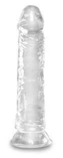 Pipedream King Cock Clear 20 cm - Przezroczysty model z przyssawką King Cock