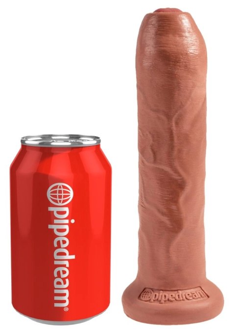 Pipedream King Cock Model 18 cm z ruchomym napletkiem, ciemny kolor King Cock