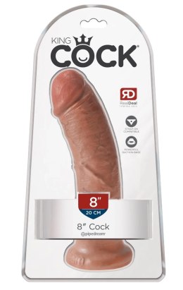 Pipedream King Cock model 20 cm z przyssawką jasny odcień skory King Cock