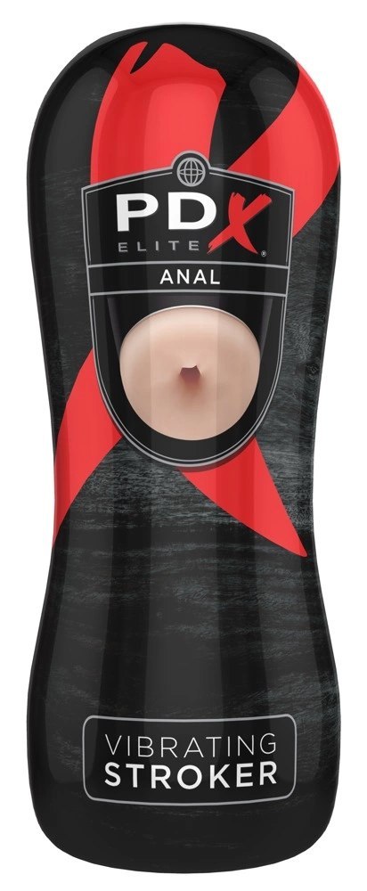 Pipedream PDX Elite Anal Stroker Vibrating 17,5 cm system wibracji PDX