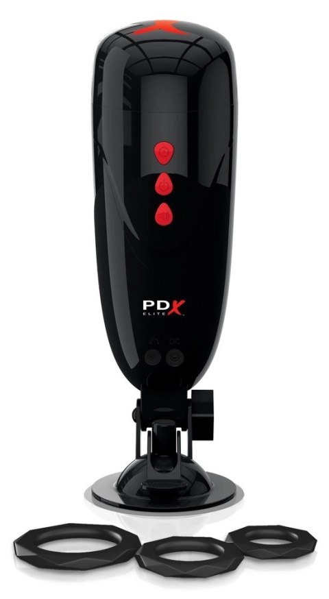 Pipedream PDX Elite Intymna Maszyna Wibracyjna z Dźwiękiem 17,8 cm PDX
