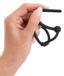 You2Toys Dylator z kulką i pierścieniem, silikonowy, czarny, 12 cm Penisplug