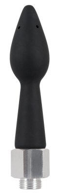 You2Toys Intymny aplikator z funkcją natrysku, silikonowy, czarny 16 cm You2Toys