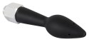You2Toys Intymny aplikator z funkcją natrysku, silikonowy, czarny 16 cm You2Toys