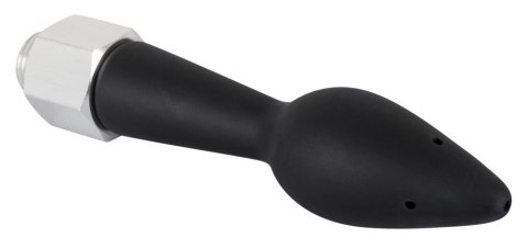 You2Toys Intymny aplikator z funkcją natrysku, silikonowy, czarny 16 cm You2Toys
