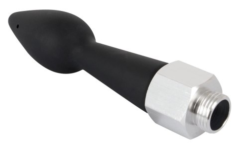 You2Toys Intymny aplikator z funkcją natrysku, silikonowy, czarny 16 cm You2Toys