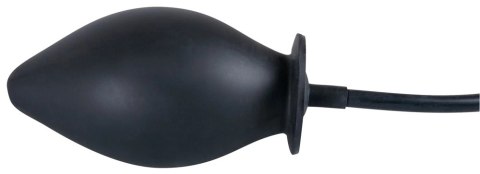 You2Toys Korek z pompką silikonowy czarny 11,5 cm powiększany You2Toys