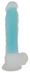 You2Toys Model Glow in the Dark silikonowy świecący 20,5 cm turkusowy You2Toys