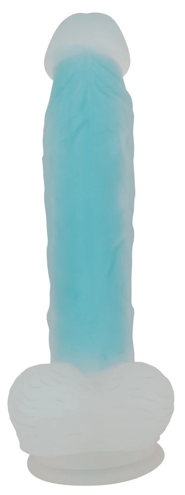 You2Toys Model Glow in the Dark silikonowy świecący 20,5 cm turkusowy You2Toys